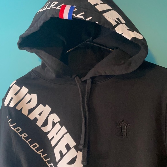 Thrasher x Hof unisex hoodie - Picture 2 of 3